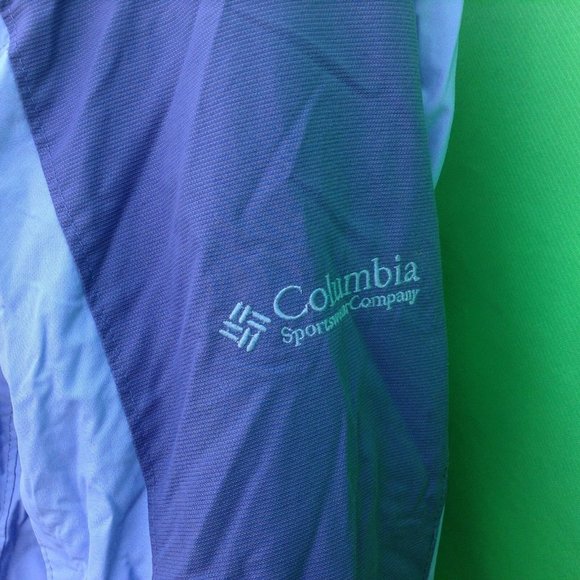 COLUMBIA  women's  3 in1 interchange blue  coat jacket size--M - Picture 3 of 6